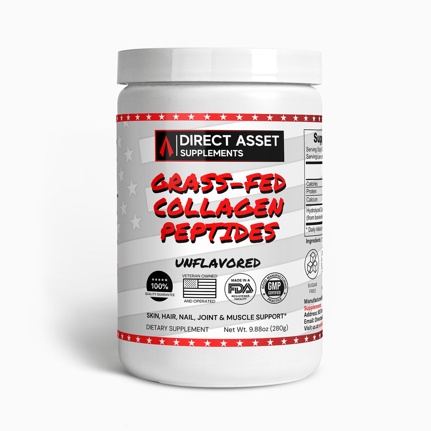 Grass-Fed Collagen Peptides Protein Powder
