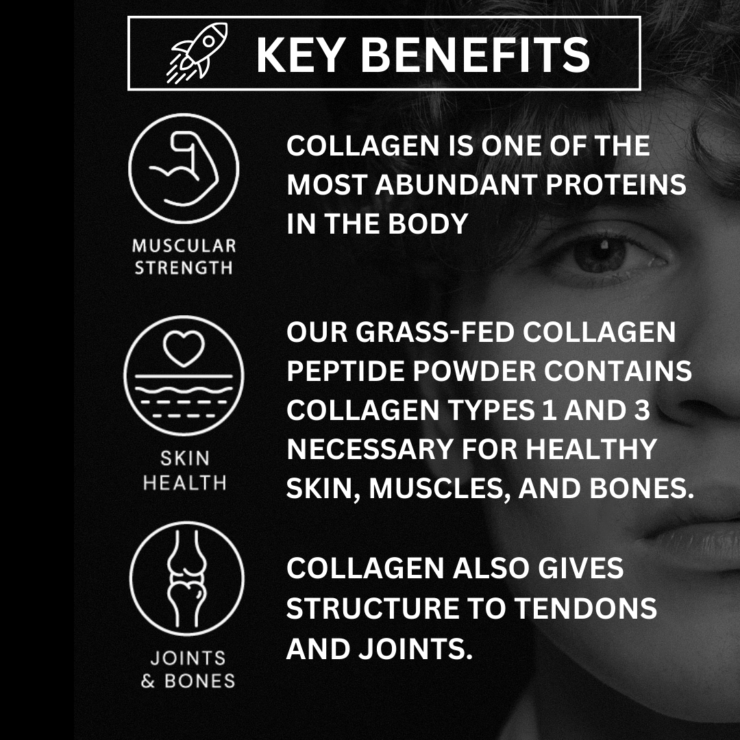 Grass-Fed Collagen Peptides Protein Powder