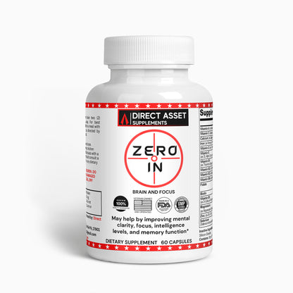 Zero In Brain & Focus Formula