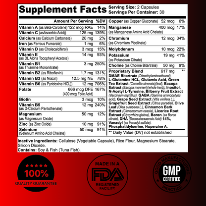 Zero In Brain & Focus Formula