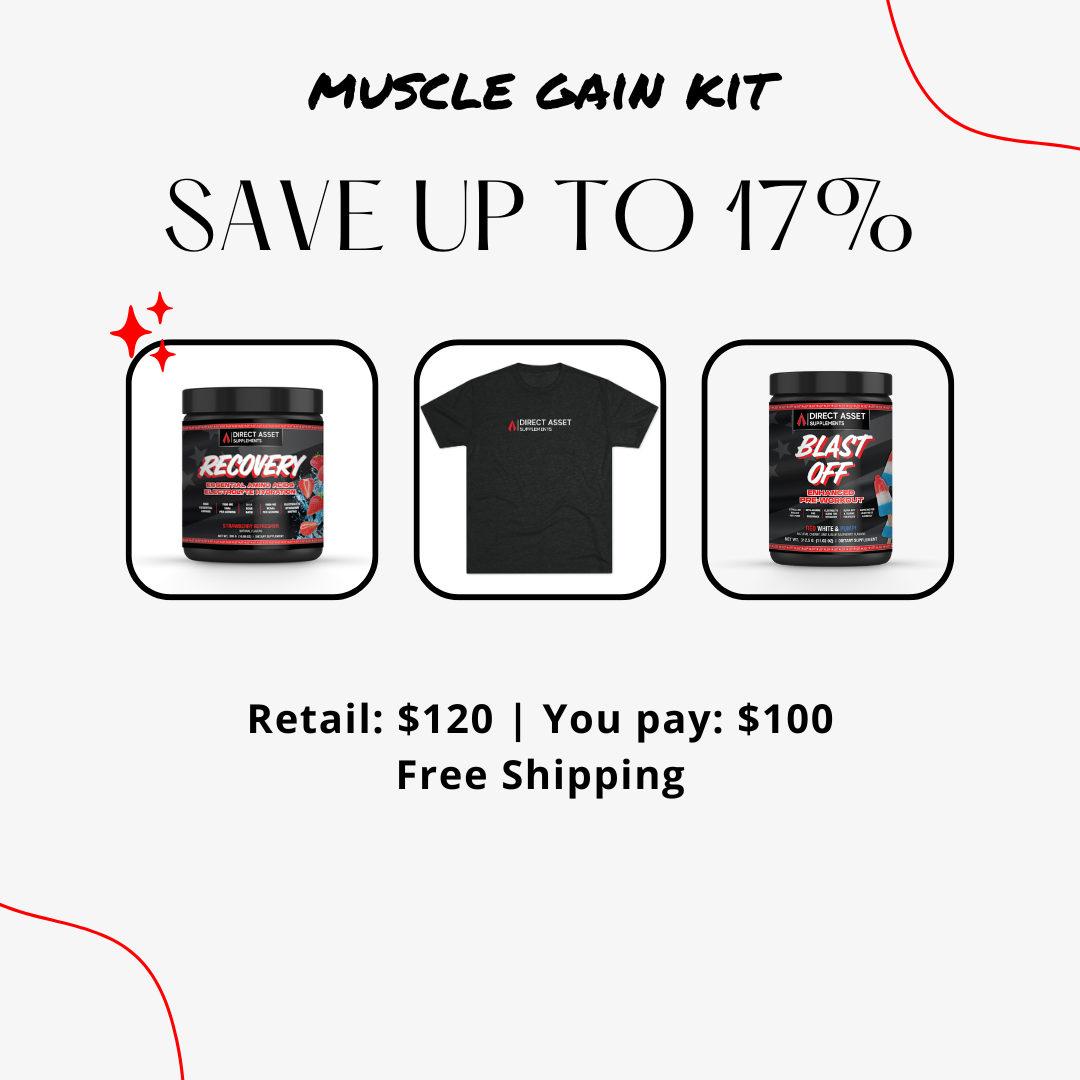 Muscle Gain Brand Kit – Direct Asset